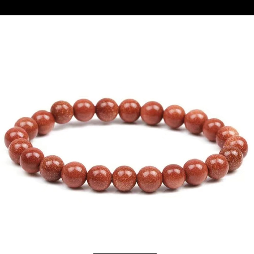 1pc 8mm Healing Energy Natural Stone Beaded Bracelet
